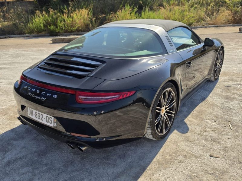 PORSCHE 911 / 991 / Targa 4 S / 400 Ch / PDK / Flat 6 / Pack Chrono / Premiere Main FR / TVA