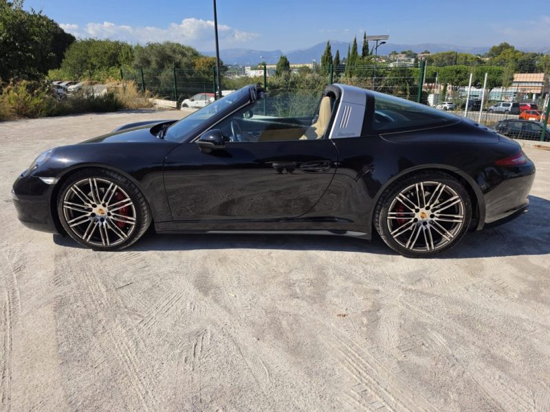 PORSCHE 911 / 991 / Targa 4 S / 400 Ch / PDK / Flat 6 / Pack Chrono / Premiere Main FR / TVA