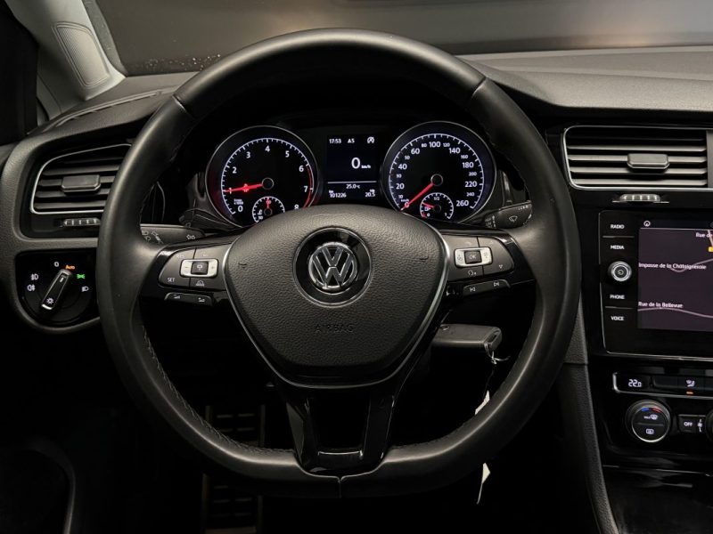  VOLKSWAGEN GOLF VII (2) 1.0 TSI 110ch BLUEMOTION TECHNOLOGY SOUND BV6 5P