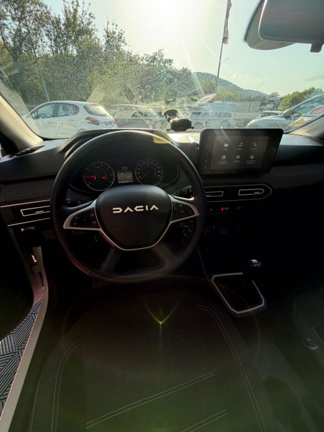 DACIA SANDERO – 2024 – 63 000 KM – PREMIÈRE MAIN – GARANTIE CONSTRUCTEUR – ÉCHANGE REPRISE POSSIBLE
