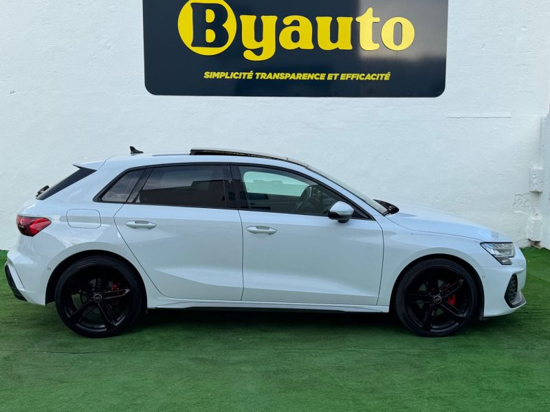 AUDI A3 35 TDI 150 S TRONIC S LINE TOIT OUVRANT/LUMIERE D'AMBIANCE GARANTIE 12 MOIS  