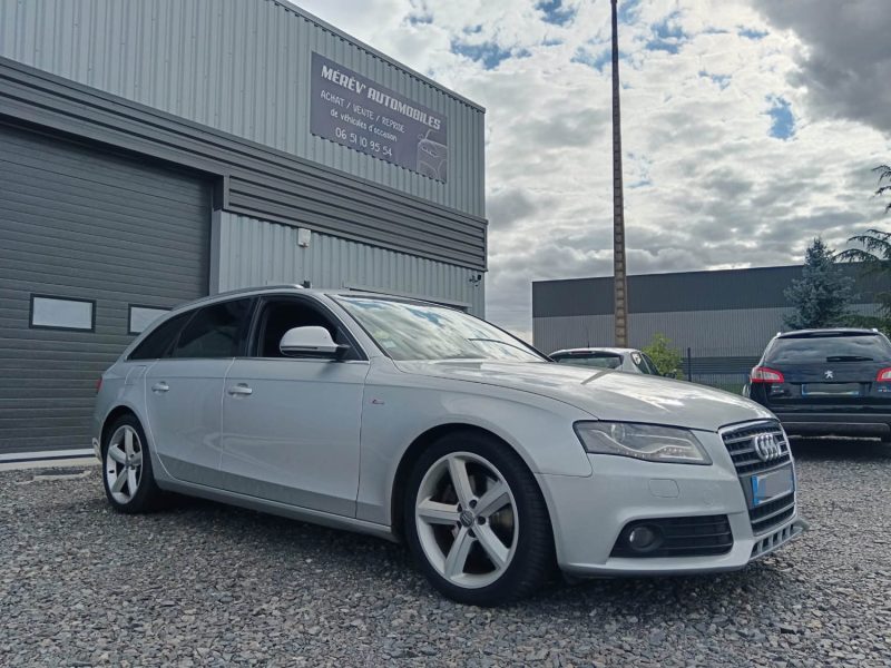 AUDI A4 AVANT 2.0 TDI 143 CV BVM6 S-LINE / ENTRETIEN ET CT A JOUR