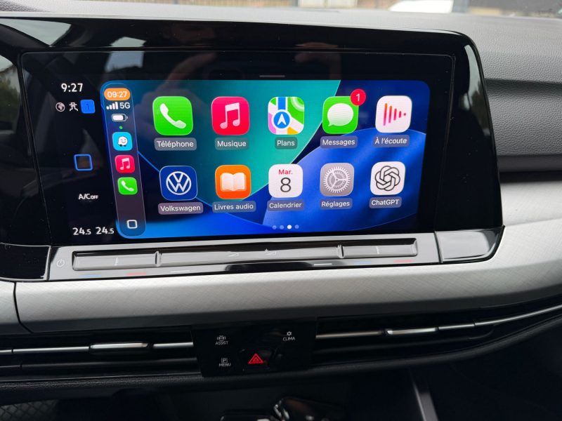 VOLKSWAGEN GOLF VIII 2.0 TDI 116cv  LIFE PLUS DSG7 - CARPLAY/CAMERA - 81.934kms 