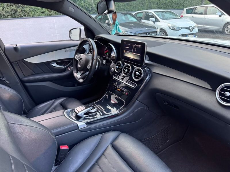 MERCEDES BENZ CLASSE GLC COUPE  220D 4MATIC ✅FASCINATION ✅SUIVIE MERCEDES / 9g tronic