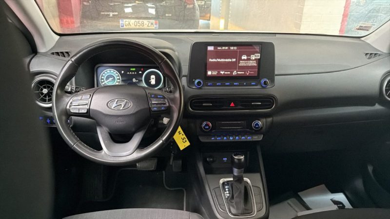 HYUNDAI KONA SUV PHASE 2 HYBRIDE 141cv INTUITIVE/1 ERE MAIN/TVA RECUPERABLE