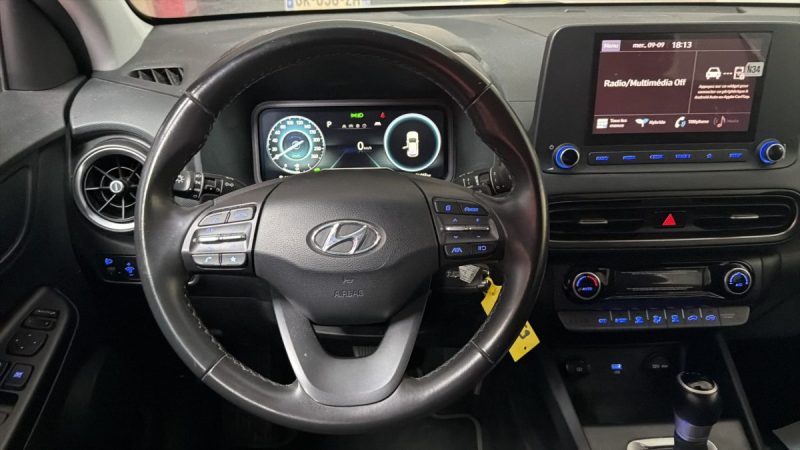 HYUNDAI KONA SUV PHASE 2 HYBRIDE 141cv INTUITIVE/1 ERE MAIN/TVA RECUPERABLE