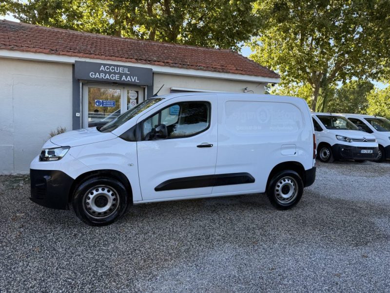 CITROEN BERLINGO M 1000KG 1.5 BLUE HDI 100 CLUB 3 PLACES CAR PLAY CAMERA BOÎTE 6 2022
