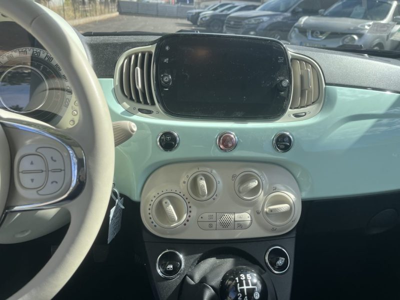 FIAT 500 1.2 69CV ECO PACK S/S LOUNGE 2020