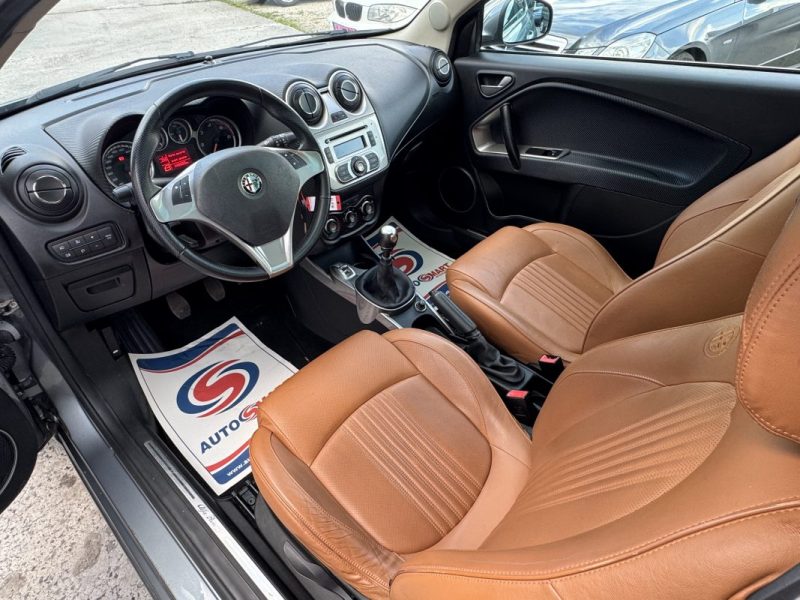 ALFA ROMEO MITO 1.3 JTD 90Ch PACK SPORT FULL OPTIONS CLIM/CUIR/TOIT 1er MAIN 
