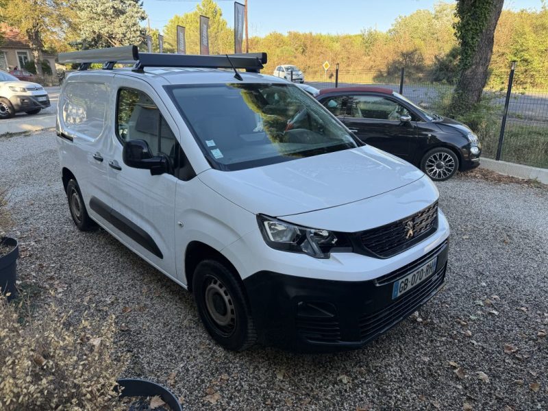 PEUGEOT PARTNER 3 1.5 BLUE HDI 100 3 PLACES CAR PLAY CAMERA  2021