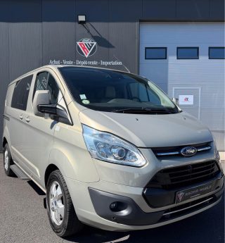 FORD TRANSIT CUSTOM - 2.0 TDCI - 170 CH - CABINE APPRONFONDIE - GARANTIE 3 MOIS 