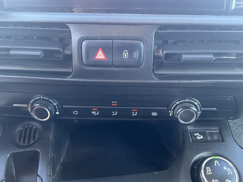 10  833€ HT, TVA Récupérable *CITROEN BERLINGO 1.5 BLUE HDI 100 CV GRIP CONTROL