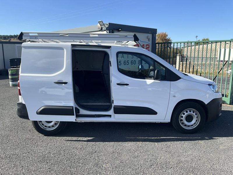 10  833€ HT, TVA Récupérable *CITROEN BERLINGO 1.5 BLUE HDI 100 CV GRIP CONTROL
