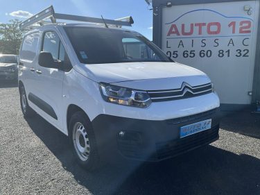 10  833€ HT, TVA Récupérable *CITROEN BERLINGO 1.5 BLUE HDI 100 CV GRIP CONTROL