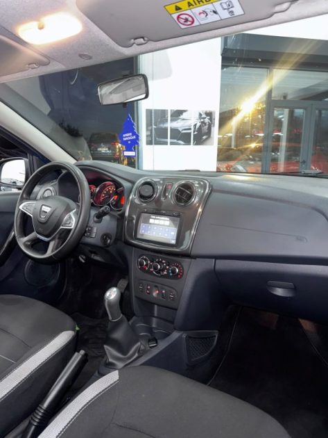 DACIA SANDERO 0.9 TCE 90cv STEPWAY / PHASE 2 ✅ 25 000km ✅ 1 ere MAIN ✅ GPS / CLIM / RADAR DE RECUL 