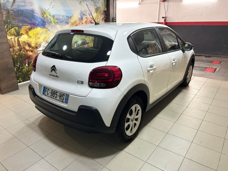 CITROEN C3 2 PLACES 1.6 BLUE HDI 100 PRIX HT : 4158 € PRIX TTC : 4990 €