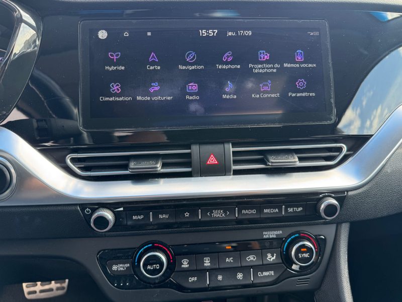KIA NIRO 1.6 GDI HYBRIDE 141CV BVA DESIGN FULL TOIT OUVRANT 2020