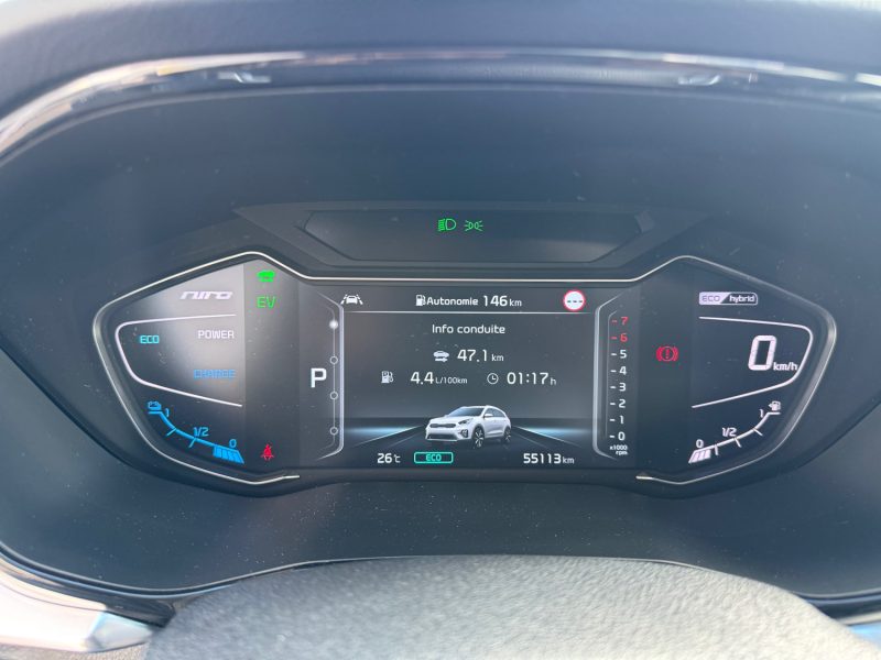 KIA NIRO 1.6 GDI HYBRIDE 141CV BVA DESIGN FULL TOIT OUVRANT 2020