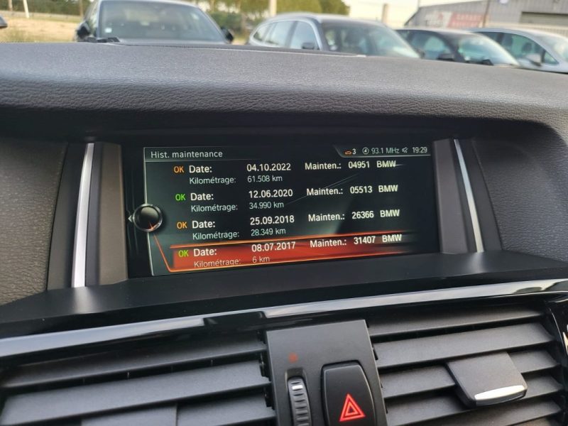 BMW X3 XDRIVE 20D 190CH LOUNGE PLUS BA 2017