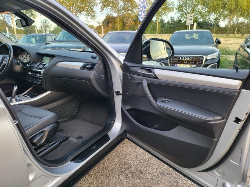 BMW X3 XDRIVE 20D 190CH LOUNGE PLUS BA 2017