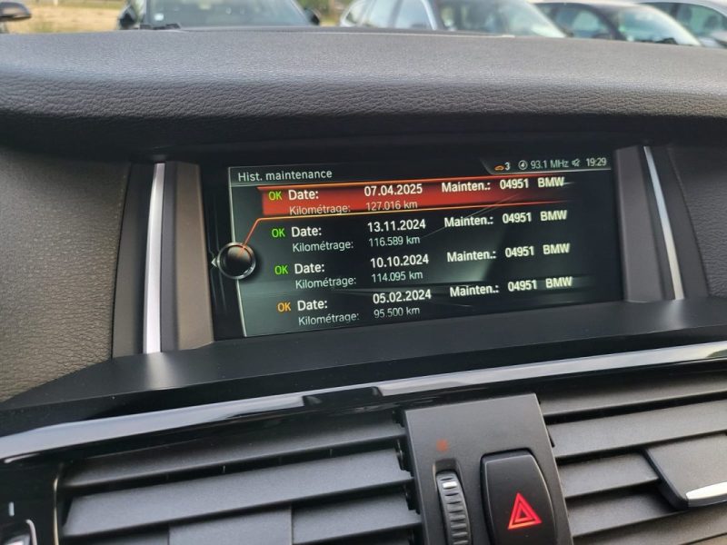 BMW X3 XDRIVE 20D 190CH LOUNGE PLUS BA 2017