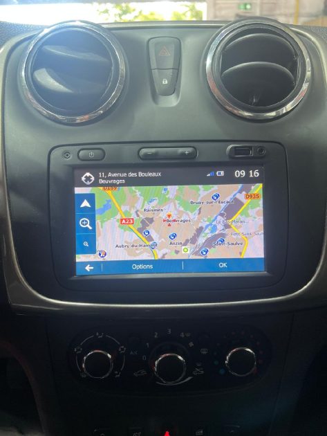 Dacia Sandero 2 II STEPWAY 1.5 Dci 90Ch, 2ème Main, Kit Distribution Neuve, Climatisation, Garantie