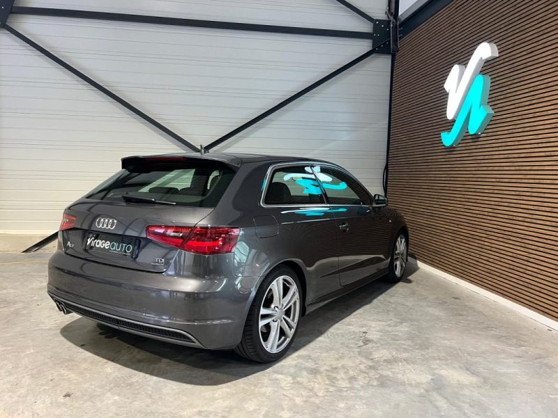 AUDI - A3 - 2.0 TDI - 184 cv - S Line - QUATTRO - S TRONIC -  2015 - 180000 km 