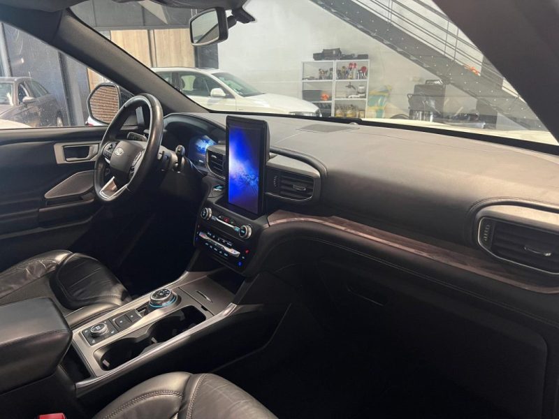 FORD - EXPLORER - PLATINIUM - 2020 - 65000 km - 457 cv - 7 Places - PHEV - FULL OPTIONS - Attelage 