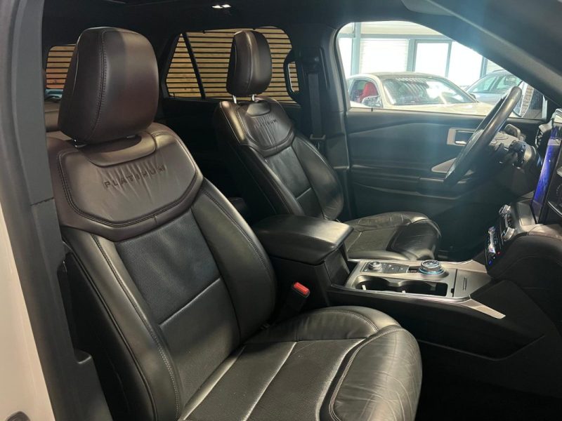 FORD - EXPLORER - PLATINIUM - 2020 - 65000 km - 457 cv - 7 Places - PHEV - FULL OPTIONS - Attelage 