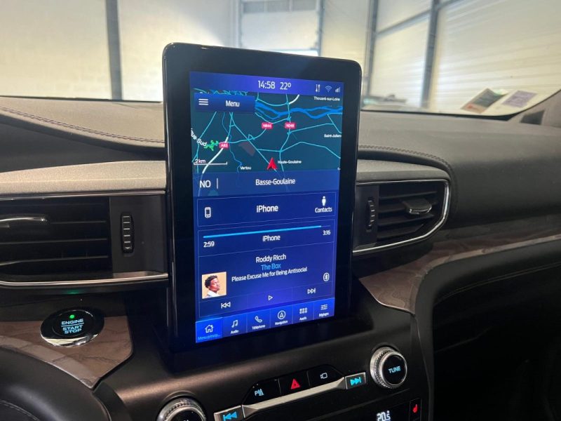 FORD - EXPLORER - PLATINIUM - 2020 - 65000 km - 457 cv - 7 Places - PHEV - FULL OPTIONS - Attelage 