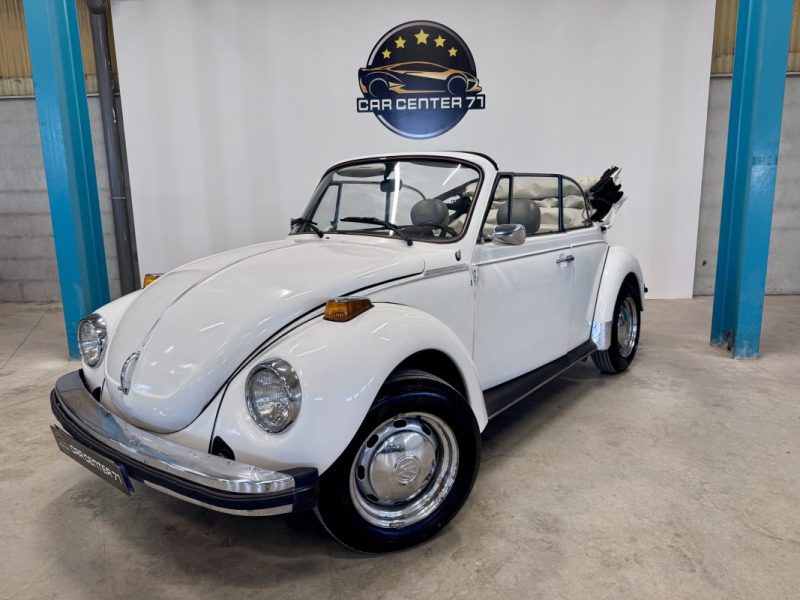 VOLKSWAGEN Coccinelle Cabriolet US 1979 1.6 50ch Karmann