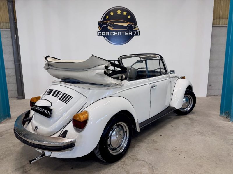 VOLKSWAGEN Coccinelle Cabriolet US 1979 1.6 50ch Karmann