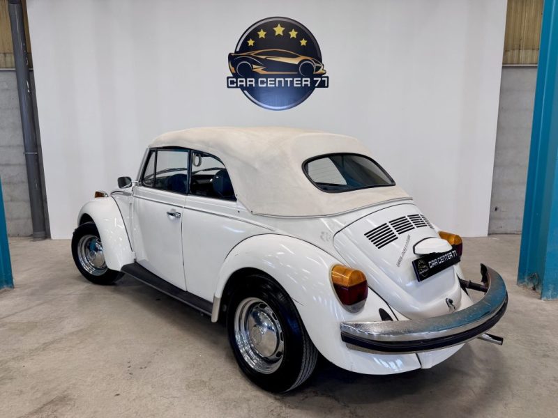 VOLKSWAGEN Coccinelle Cabriolet US 1979 1.6 50ch Karmann