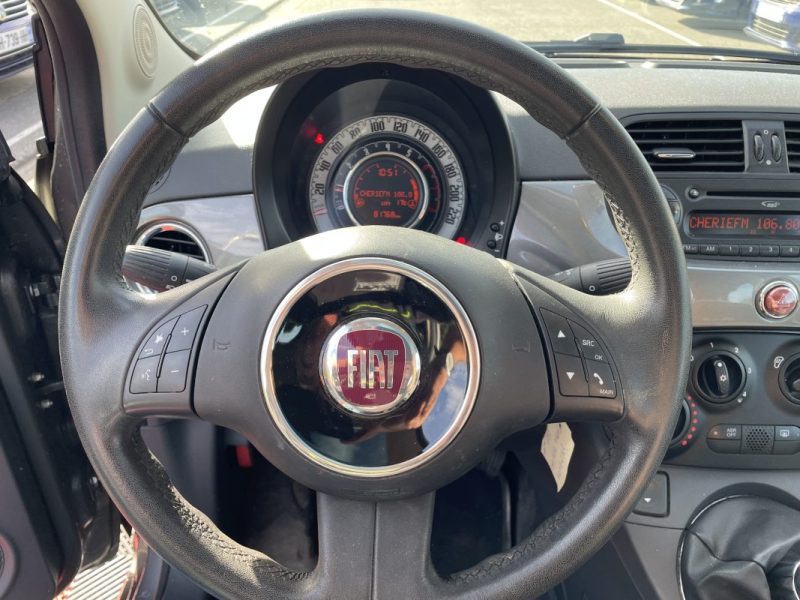 FIAT 500 1.2 8V 69CV LOUNGE   GARANTIE 3/12 MOIS 2014