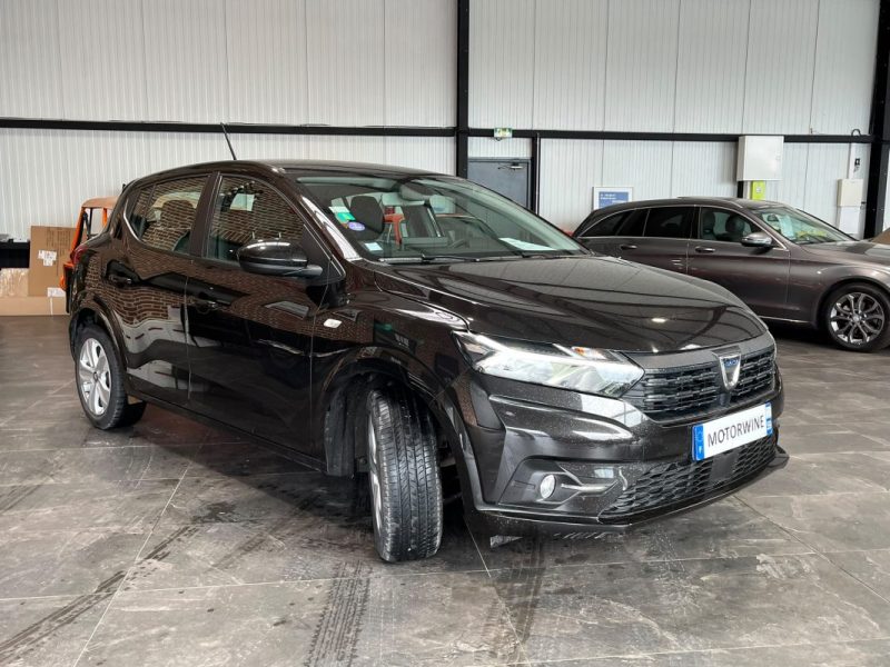 🚗 DACIA SANDERO III 1.0 TCE 101ch ⚙️ ECO-G 📡 Radars de recul ⛽ GPL ❄️ Climatisation 📱 Bluetooth