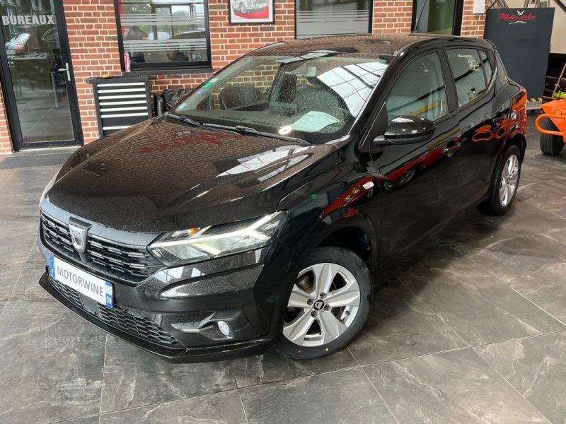 🚗 DACIA SANDERO III 1.0 TCE 101ch ⚙️ ECO-G 📡 Radars de recul ⛽ GPL ❄️ Climatisation 📱 Bluetooth