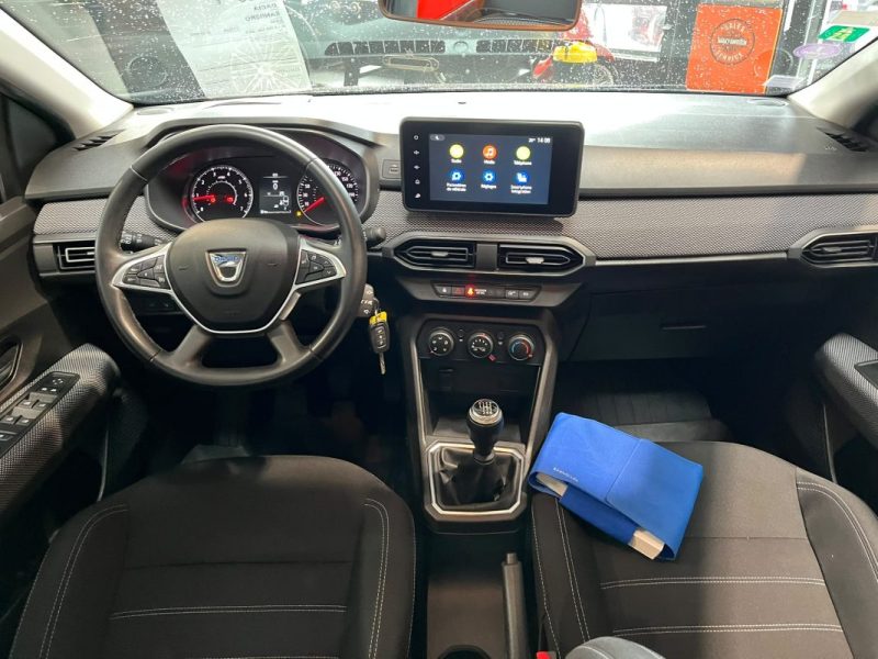🚗 DACIA SANDERO III 1.0 TCE 101ch ⚙️ ECO-G 📡 Radars de recul ⛽ GPL ❄️ Climatisation 📱 Bluetooth
