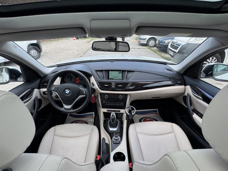 BMW X1 SDRIVE20D 184Ch PACK X LINE FULL OPTIONS GPS/CLIM/CUIR/XENON/TOIT  1er MAIN