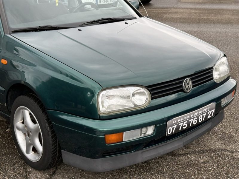 Volkswagen Golf III 1.8 75ch Match 70.222km 1ére Main Garantie 6 Mois