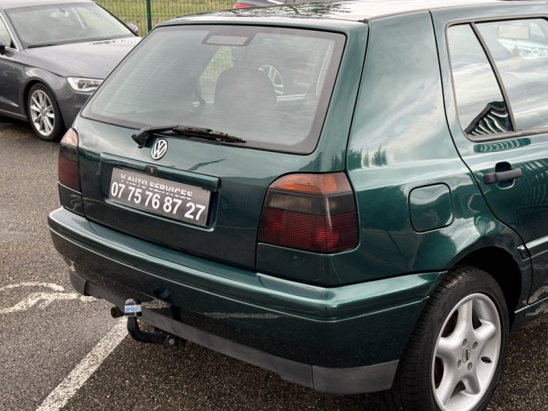 Volkswagen Golf III 1.8 75ch Match 70.222km 1ére Main Garantie 6 Mois