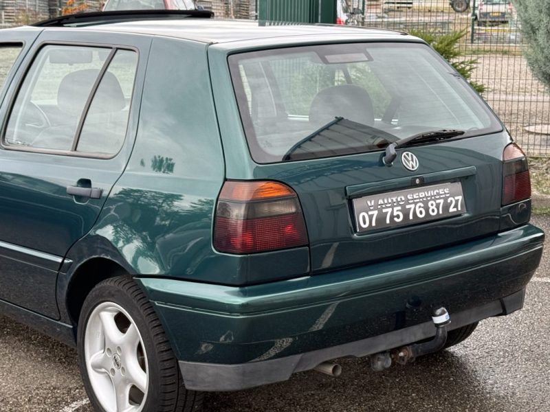Volkswagen Golf III 1.8 75ch Match 70.222km 1ére Main Garantie 6 Mois