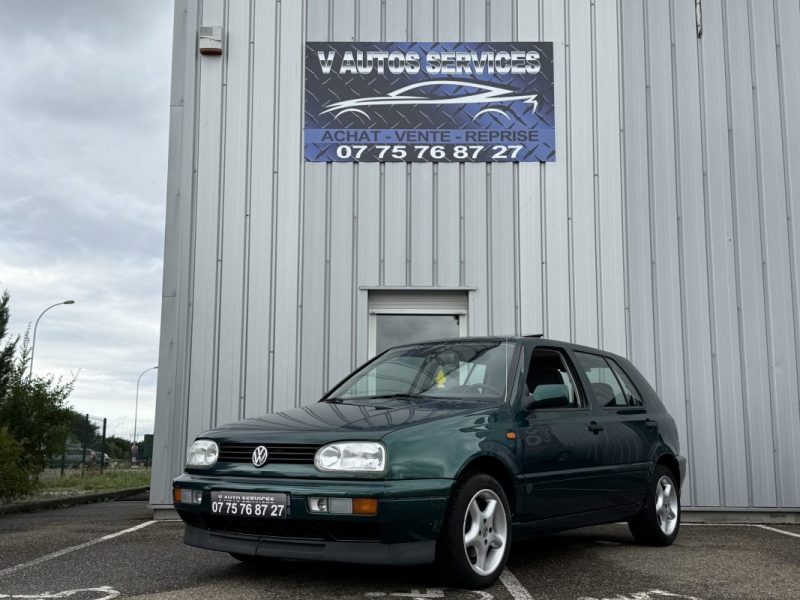 Volkswagen Golf III 1.8 75ch Match 70.222km 1ére Main Garantie 6 Mois