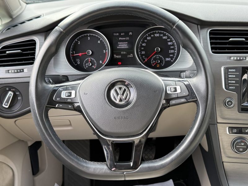 Volkswagen Golf VII 1.6 TDI 110ch Comfortline Blue Garantie 6 Mois