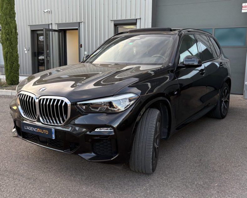 BMW X5 xDrive30d 265ch M Sport 2020 — Attelage -CT vierge - Entretien BMW - Toit ouvrant panoramique