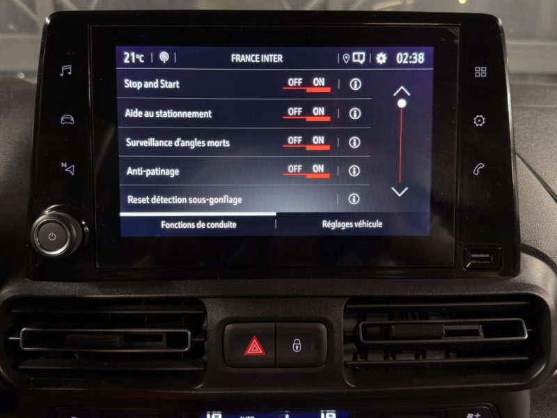 OPEL COMBO LIFE 1.5 d 130 Cv - APPLE CARPLAY & ANDROID AUTO / 5 PLACES - GARANTIE 12 MOIS NATIONALE
