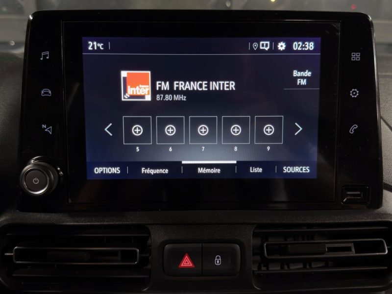OPEL COMBO LIFE 1.5 d 130 Cv - APPLE CARPLAY & ANDROID AUTO / 5 PLACES - GARANTIE 12 MOIS NATIONALE