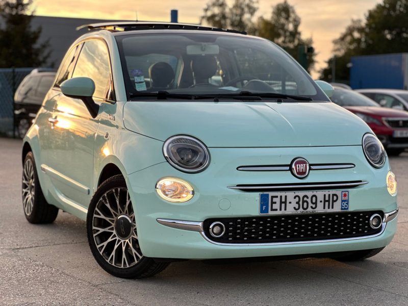 FIAT 500 0.9 105CV Toit ouvrant 