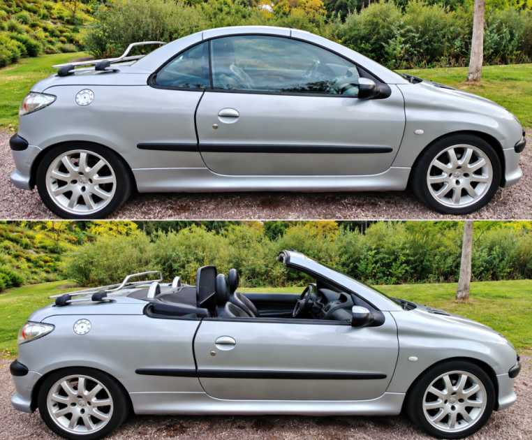 PEUGEOT 206 CC 2.0 16v PLATINIUM DE 09/2001