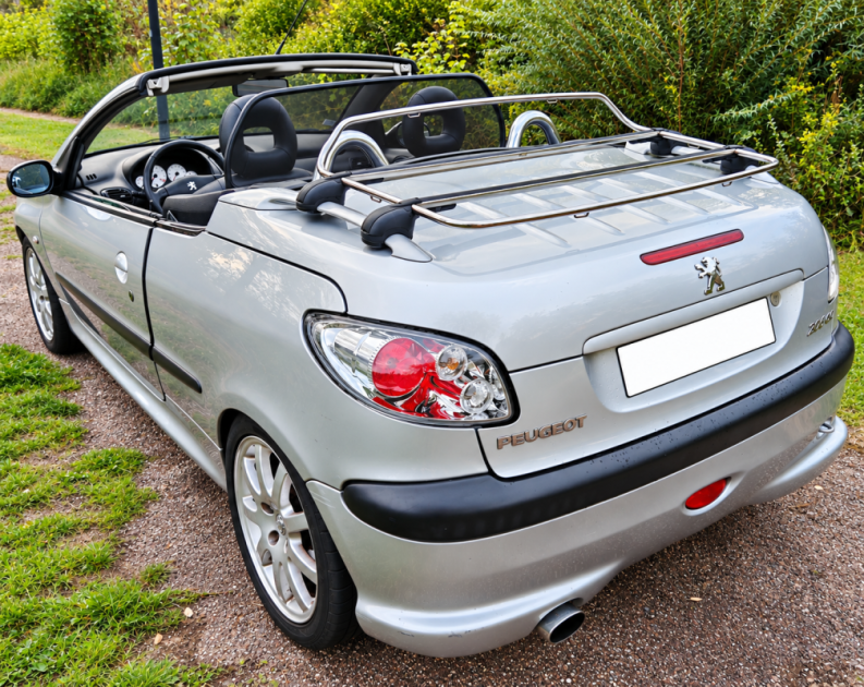 PEUGEOT 206 CC 2.0 16v PLATINIUM DE 09/2001