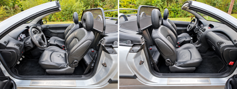 PEUGEOT 206 CC 2.0 16v PLATINIUM DE 09/2001